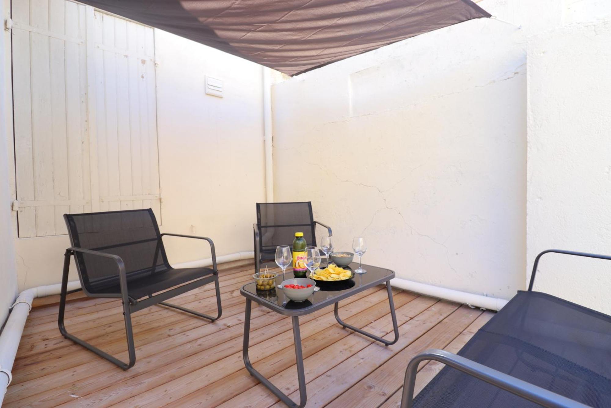 Le Terrazza - T3 Hyper-Centre Avec Terrasse Privative Lägenhet Bergerac Rum bild